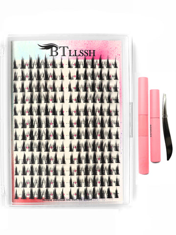 DIY Self Grafting False Eyelashes, 1 SET mixed false eyelashes,  include tools kit. Eye make up Accessories 1 DIY Self Grafting False Eyelashes, 1 SET mixed false eyelashes,  include tools kit. Eye make up Accessories 1
