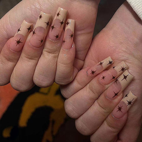 24pcs false nails DIY easy wear
