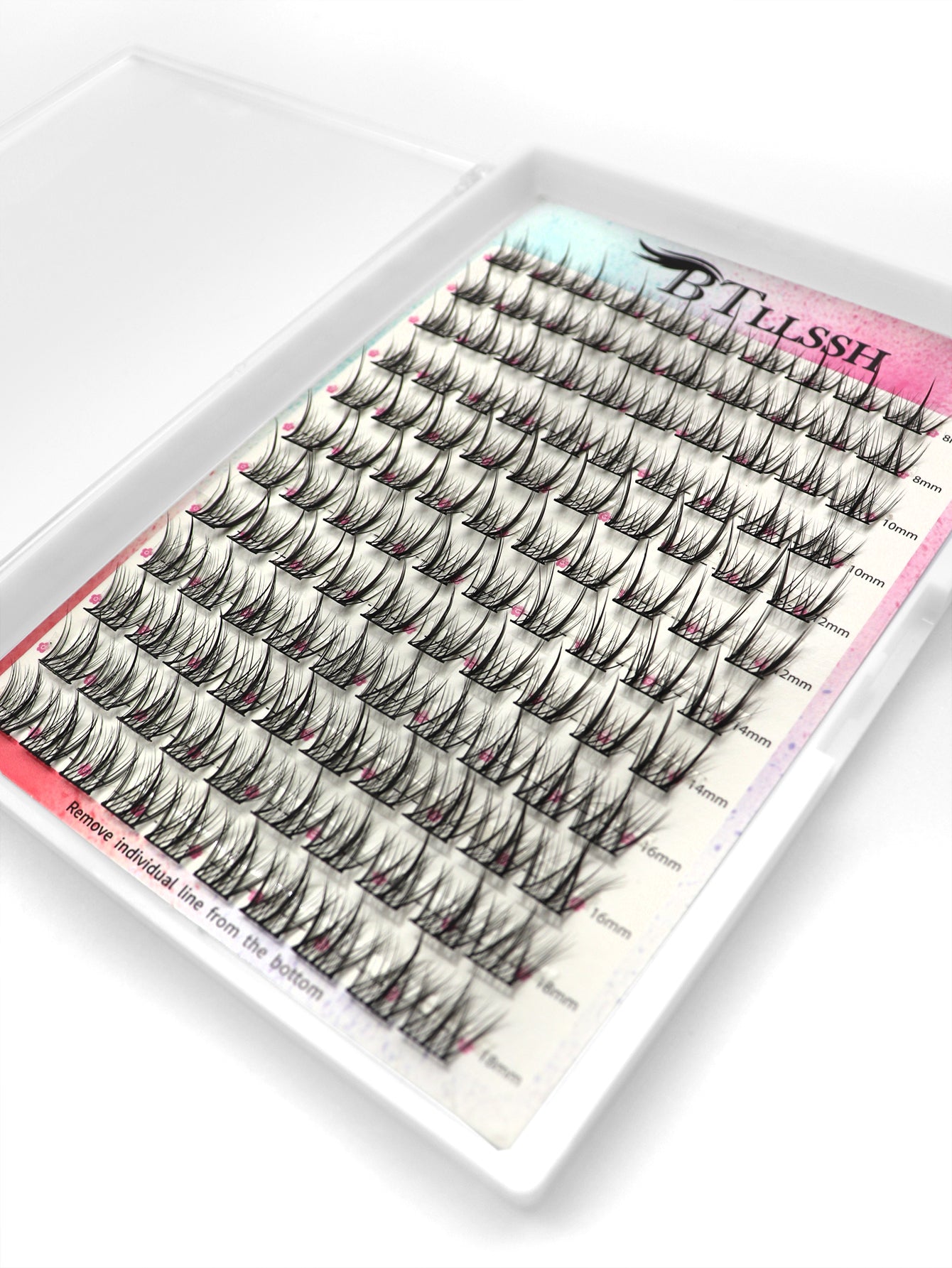 1 set DIY self Grafting False Eyelashes, Including 120 clusters Individual False Eyelashes.