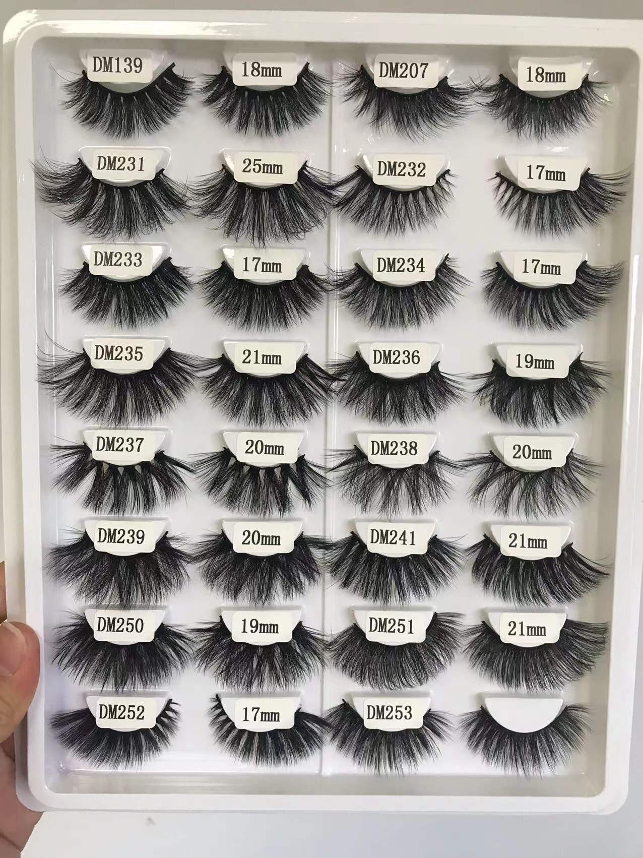 Wholesale lashes, 30/50/100 pairs, Free-style to lashes set