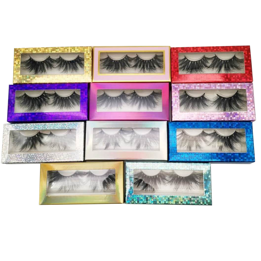 8 Pairs Faux Mink Lashes - 20mm